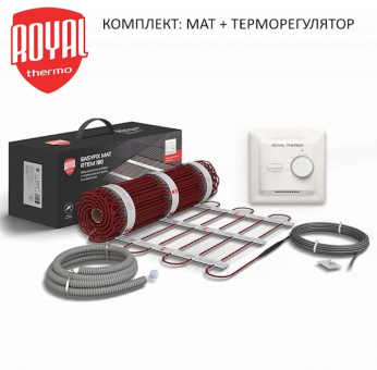 Royal Thermo EasyFix Mat RTEM 2-180-12 + Терморег. ETB-10 Basic